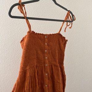 Scrunched sun dress
